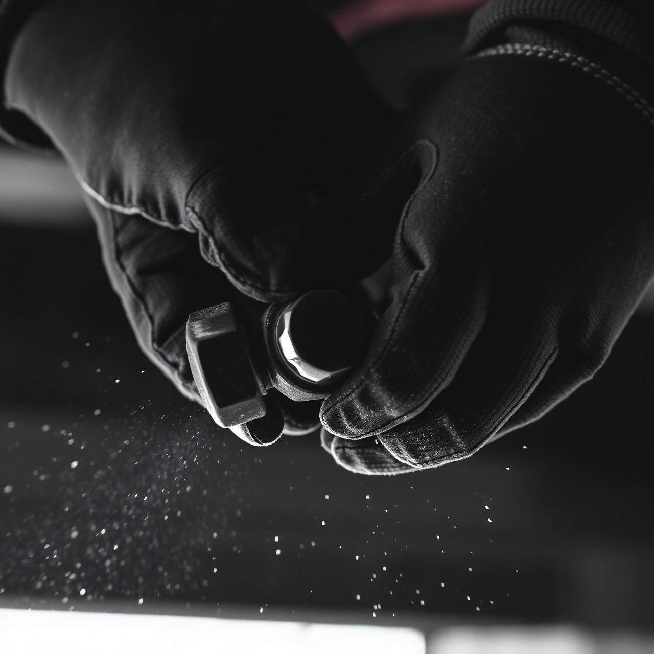 Rigger torquing a bolt